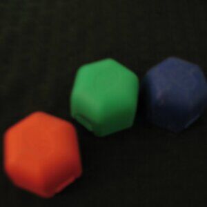 Creative Memories Custom Cutting System Red Blue Green Blades Cartridge Set